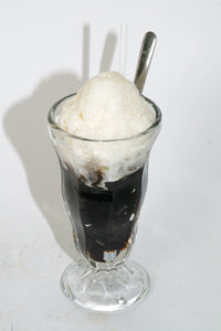 N02. Black Jello with Ice Cream Slush